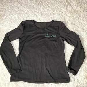 Black long sleeve top "Cruzin Chicks" Sz